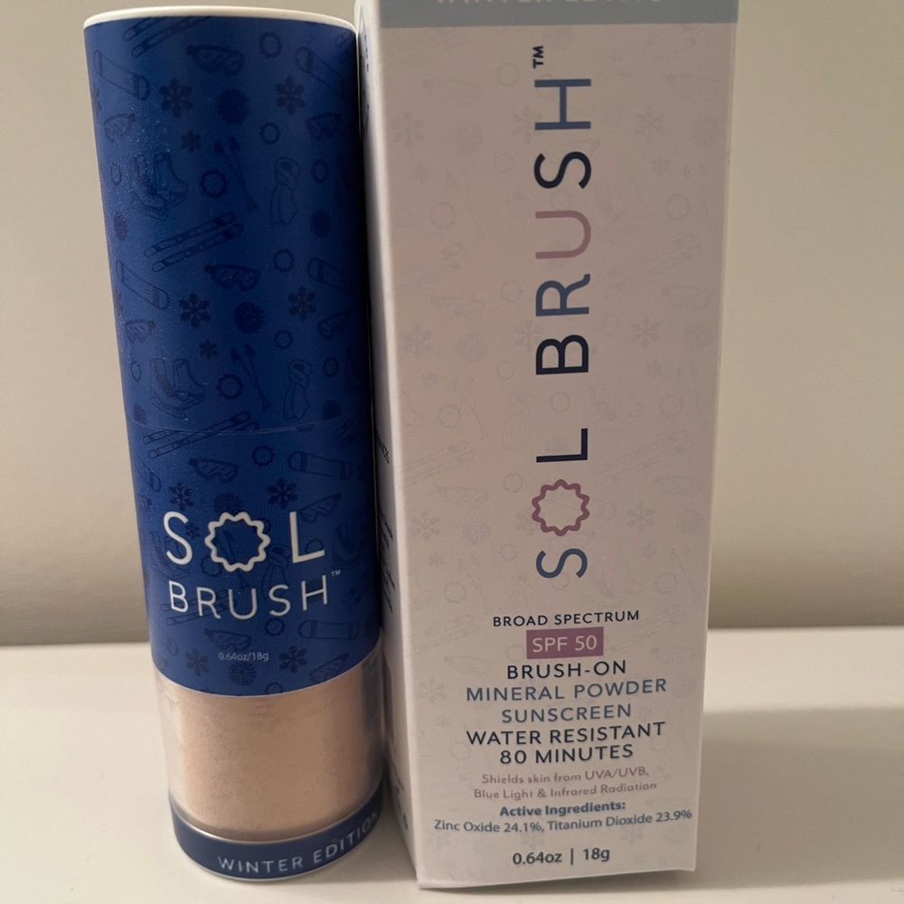 Sol Brush SPF 50 Mineral Powder Sunscreen
